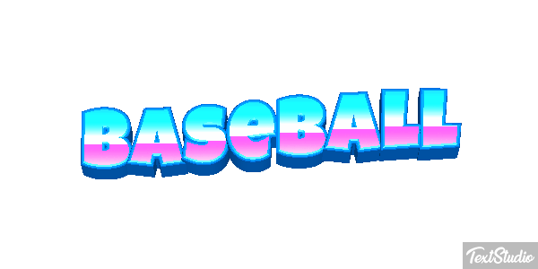 Baseball Effet de texte