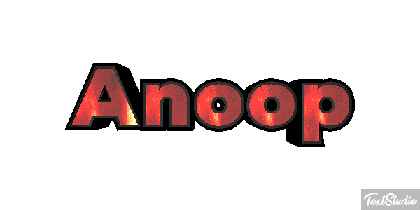 Anoop Текстовый эффект