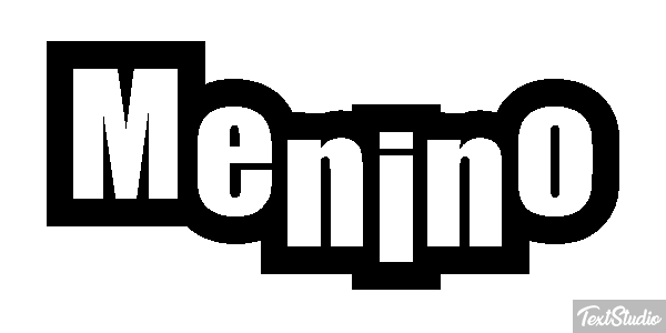 Menino Text effect