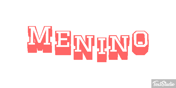Menino Text effect