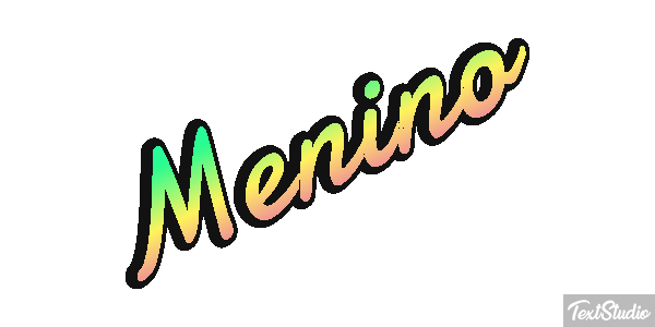 Menino Text effect