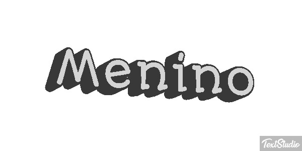 Menino Text effect