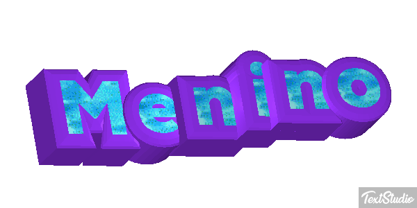 Menino Text effect