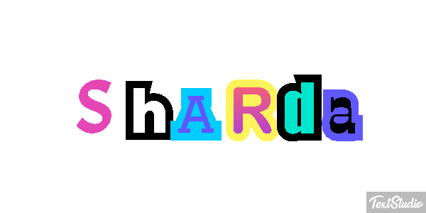 Sharda Texteffekt