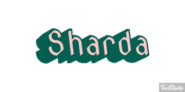 Sharda Texteffekt