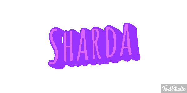 Sharda Texteffekt