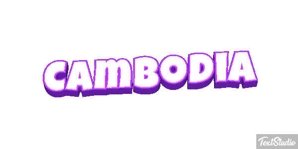 Cambodia Text effect