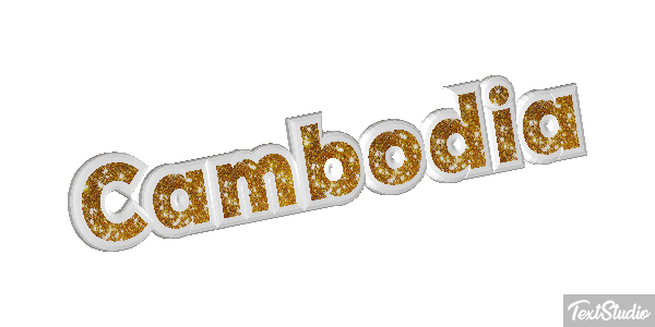 Cambodia Text effect