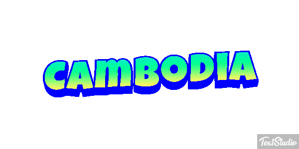 Cambodia Text effect