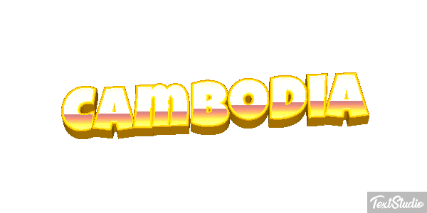 Cambodia Text effect