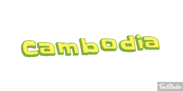 Cambodia Text effect