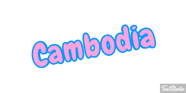 Cambodia Text effect