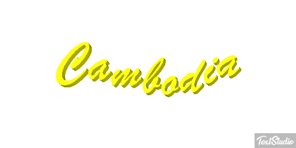 Cambodia Text effect