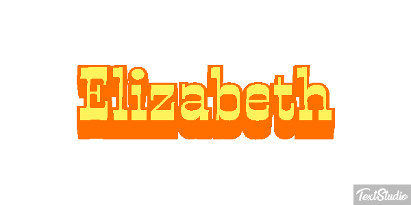 Elizabeth テキスト効果