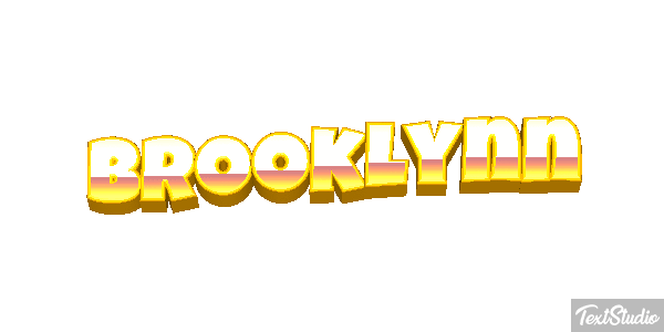 Brooklynn Text effect