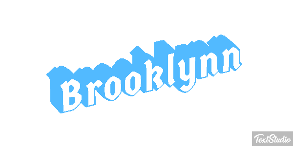 Brooklynn Text effect