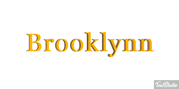 Brooklynn Text effect