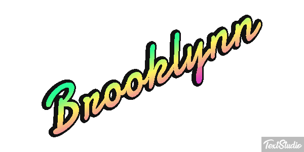 Brooklynn Text effect