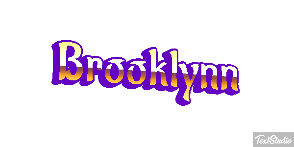 Brooklynn Text effect
