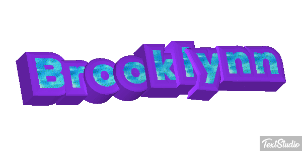 Brooklynn Text effect