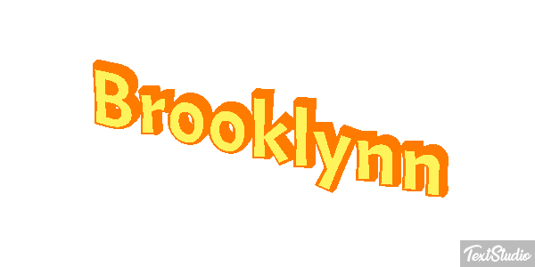 Brooklynn Text effect