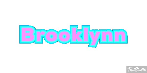 Brooklynn Text effect