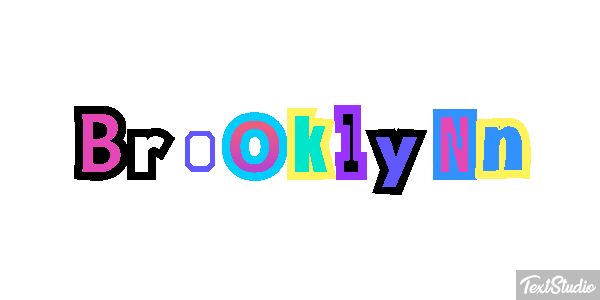 Brooklynn Text effect