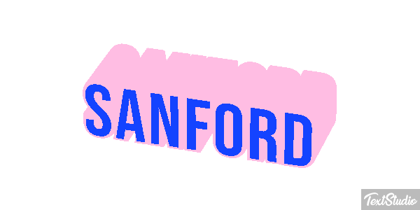 Sanford Texteffekt