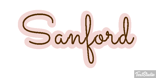 Sanford Texteffekt