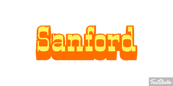 Sanford Texteffekt