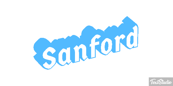 Sanford Texteffekt