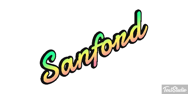 Sanford Texteffekt