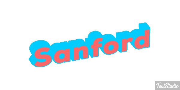 Sanford Texteffekt