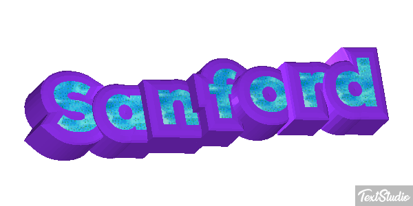 Sanford Texteffekt