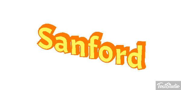 Sanford Texteffekt