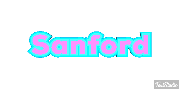 Sanford Texteffekt