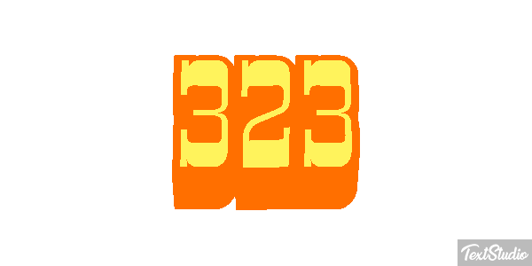 323 Texteffekt