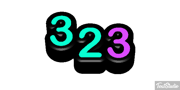 323 Texteffekt