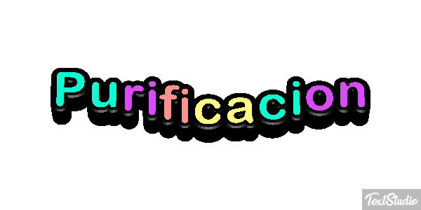 Purificación Effetto testo