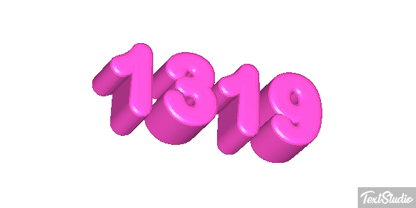 1319 Text effect