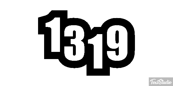 1319 Text effect