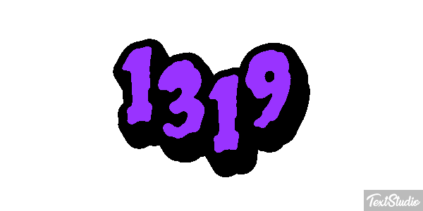 1319 Text effect