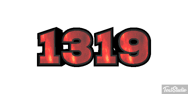 1319 Text effect