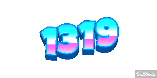 1319 Text effect