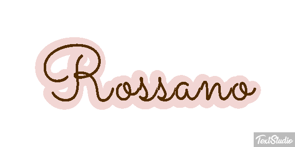Rossano Текстовый эффект