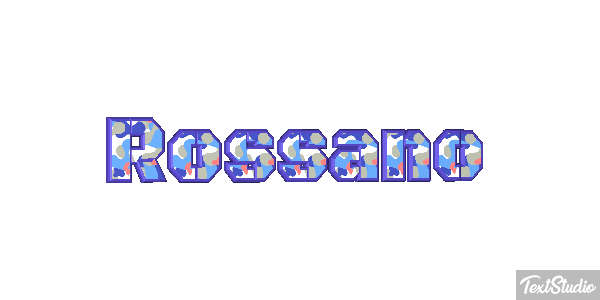 Rossano Текстовый эффект