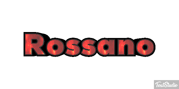 Rossano Текстовый эффект