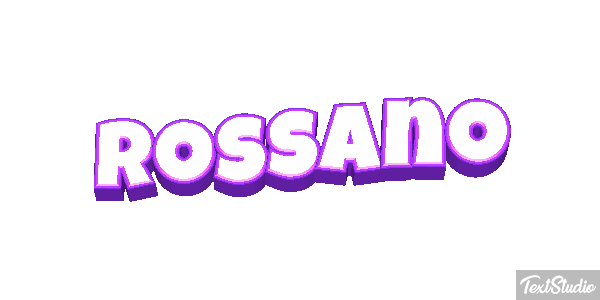 Rossano Текстовый эффект