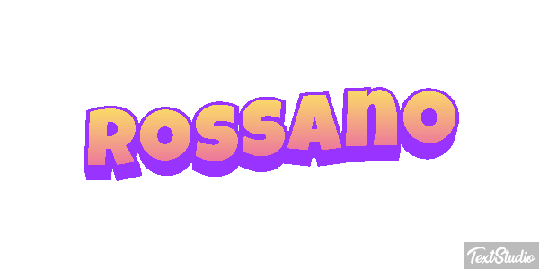 Rossano Текстовый эффект