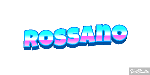 Rossano Текстовый эффект